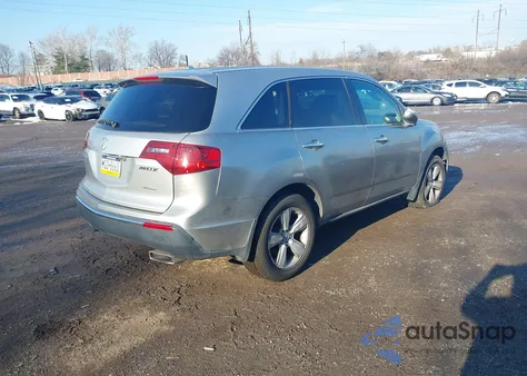 2010 Acura Mdx Technology Package from USA, damaged, VIN 2HNYD2H66AH518780